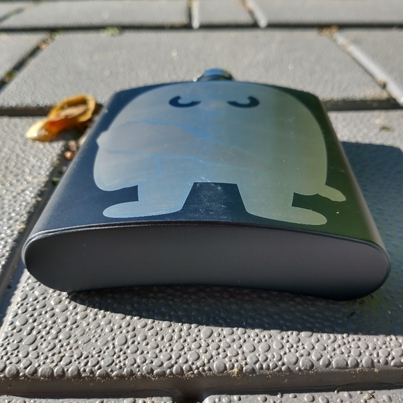 Stainless steel drinking flask mad caveman 6 oz. - Picture 5 of 5